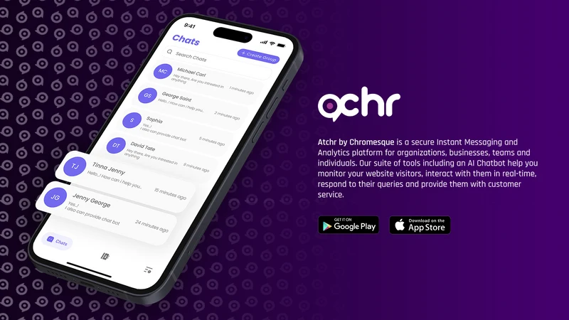 Atchr Messaging ‑ Live Chat