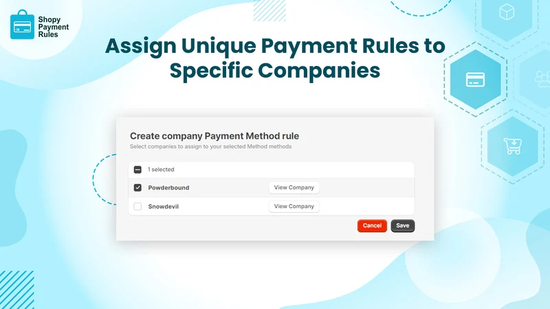 Codebeans Payment Rules