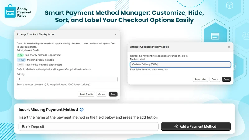 Codebeans Payment Rules