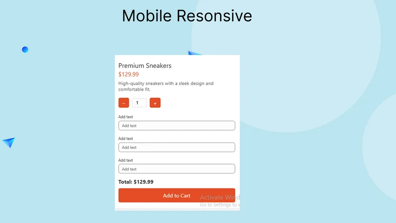 Progress Bar & Shipping Bar