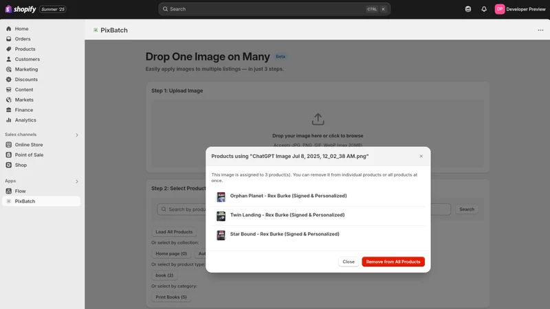 PixBatch ‑ Batch Add Images