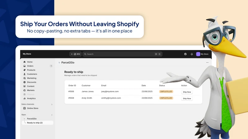 Parcel2Go Shipping