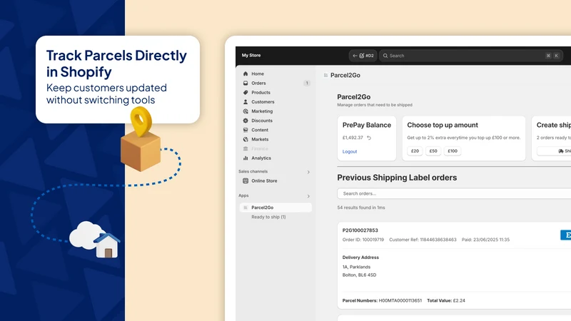 Parcel2Go Shipping