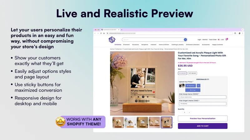 Customily Product Personalizer