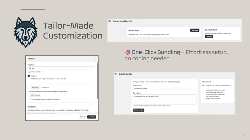 Only Bundles: Bundle Builder