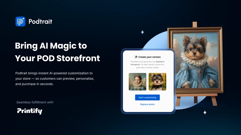 Podtrait: POD AI Personalizer
