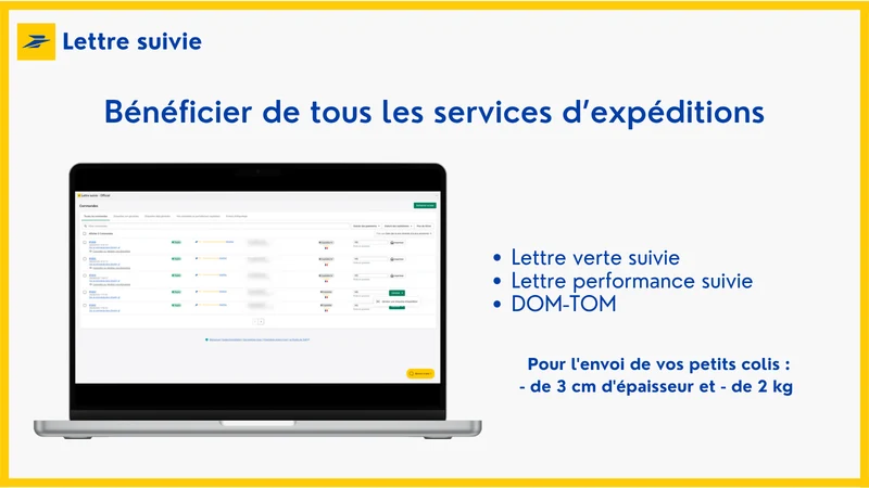 Lettre suivie ‑ Officiel