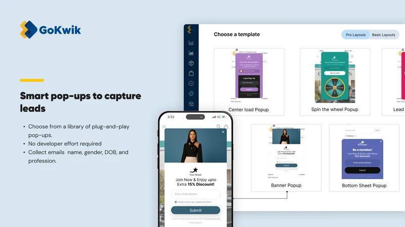 AI Popup ‑ Smart Email Pop‑up