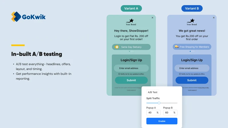 AI Popup ‑ Smart Email Pop‑up