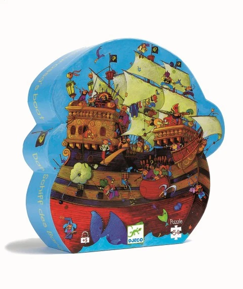 Puzzle - Barco pirata - 54 pzs.