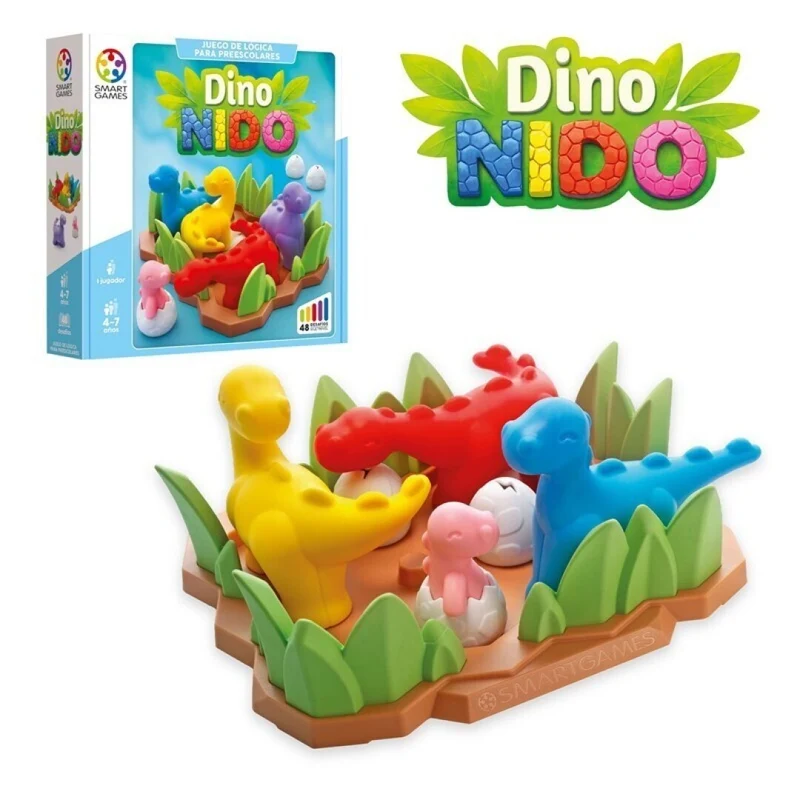 Dino Nido - Juego de Lógica - Lúdilo