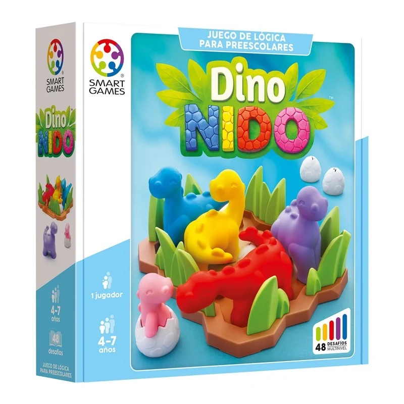Dino Nido - Juego de Lógica - Lúdilo