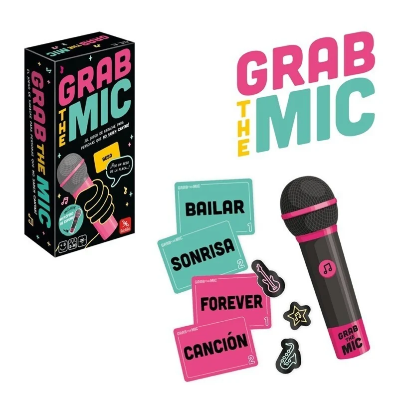 Grab The Mic - Juego de Mesa - Lúdilo