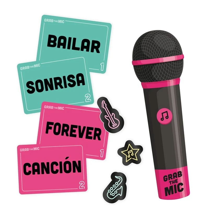 Grab The Mic - Juego de Mesa - Lúdilo