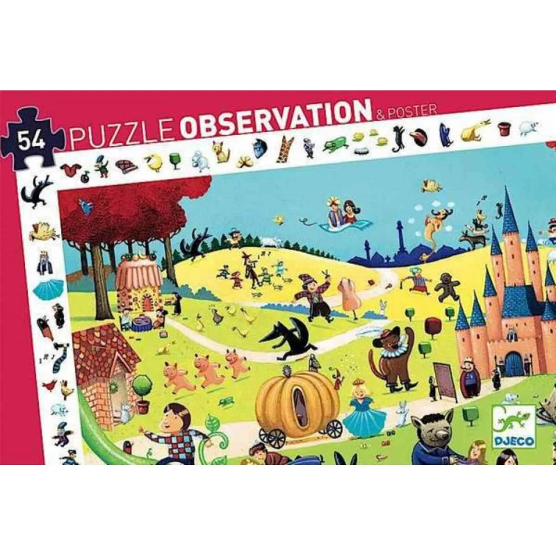 Puzzle Observación (Varios Modelos y tamaño) - Djeco