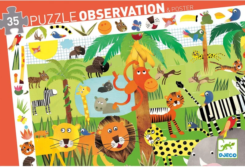 Puzzle Observación (Varios Modelos y tamaño) - Djeco