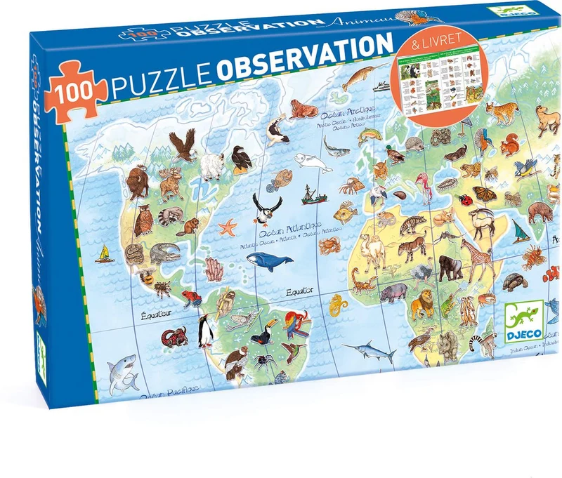 Puzzle Observación (Varios Modelos y tamaño) - Djeco