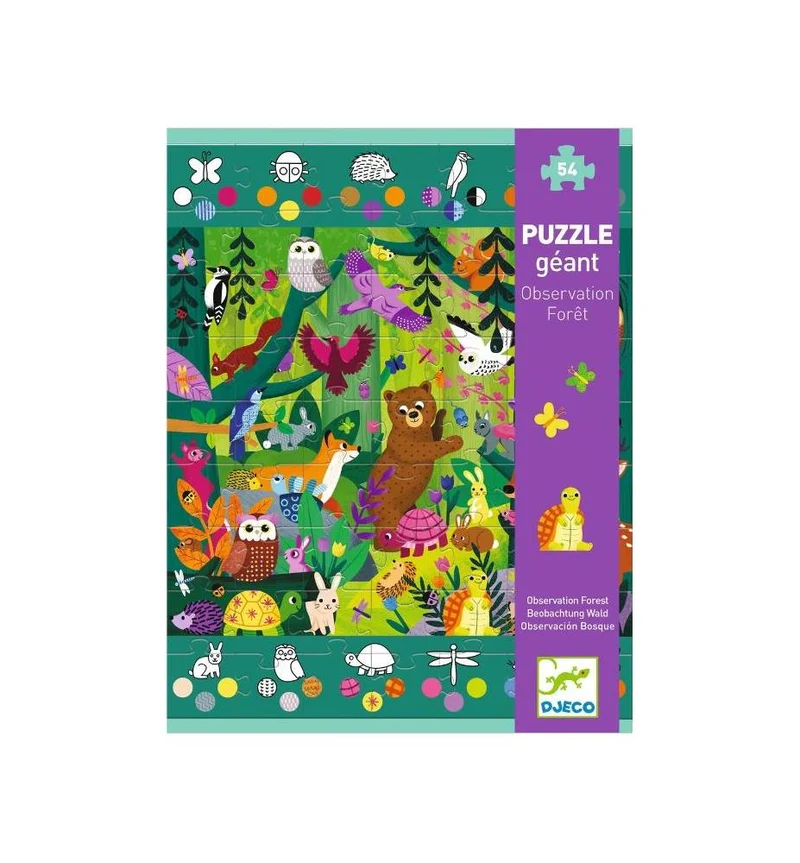 Puzzle Observación (Varios Modelos y tamaño) - Djeco