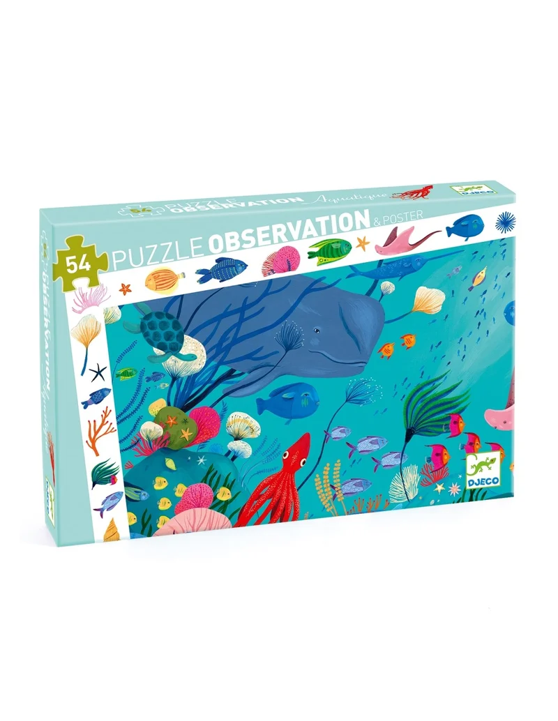 Puzzle Observación (Varios Modelos y tamaño) - Djeco