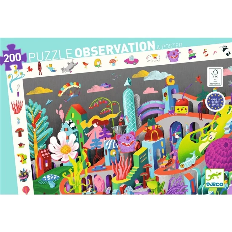 Puzzle Observación (Varios Modelos y tamaño) - Djeco