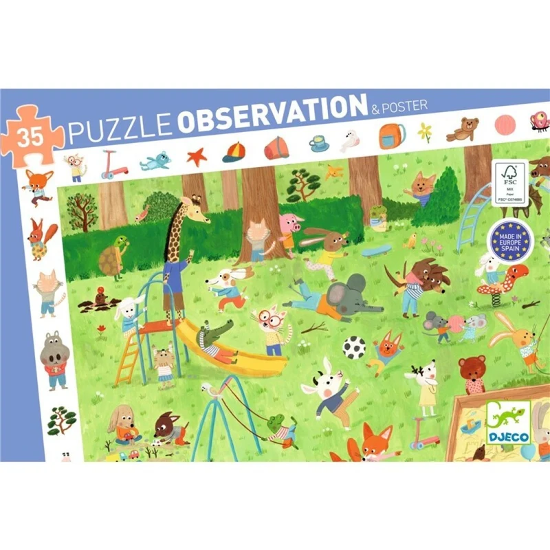 Puzzle Observación (Varios Modelos y tamaño) - Djeco