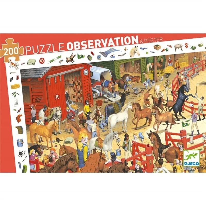 Puzzle Observación (Varios Modelos y tamaño) - Djeco