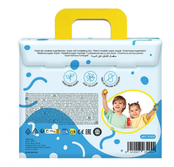 Mt First Plastilina Baby Estuche 4 pastillas 38g
