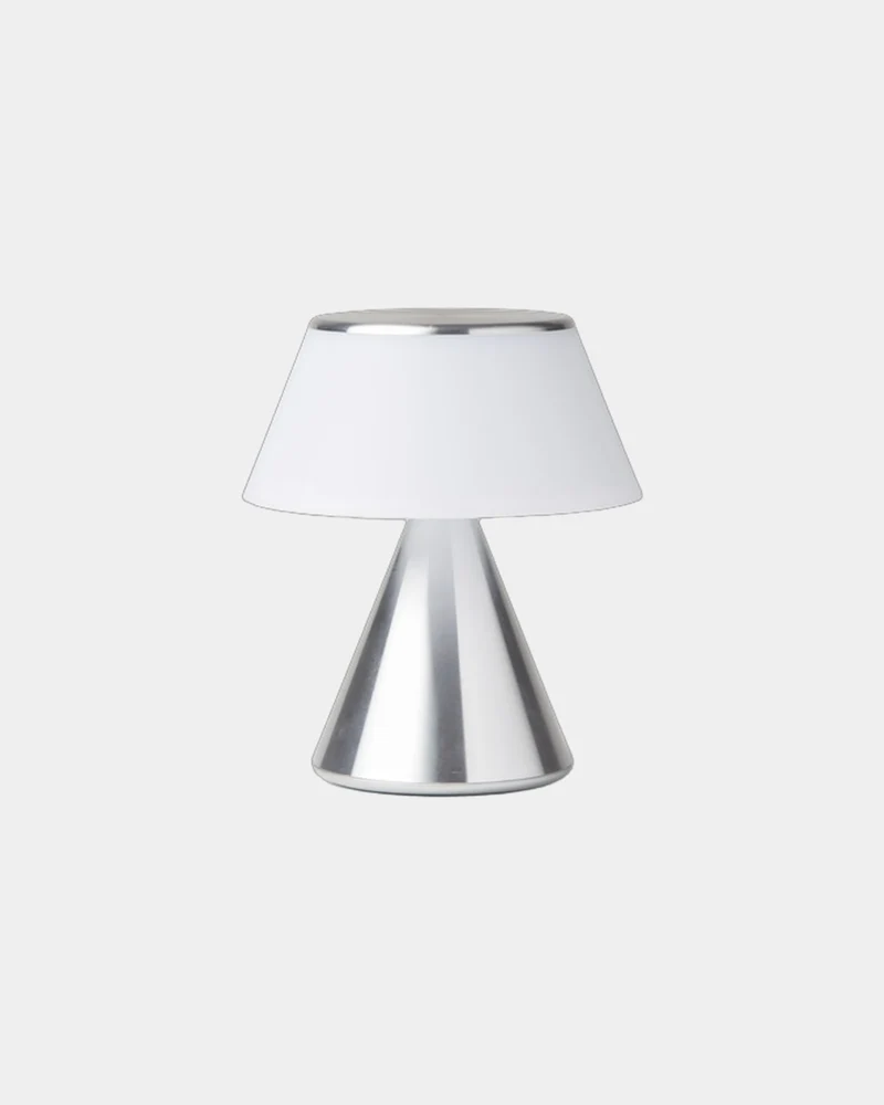 Lámpara LED aluminio Lexon Luma M para personalizar