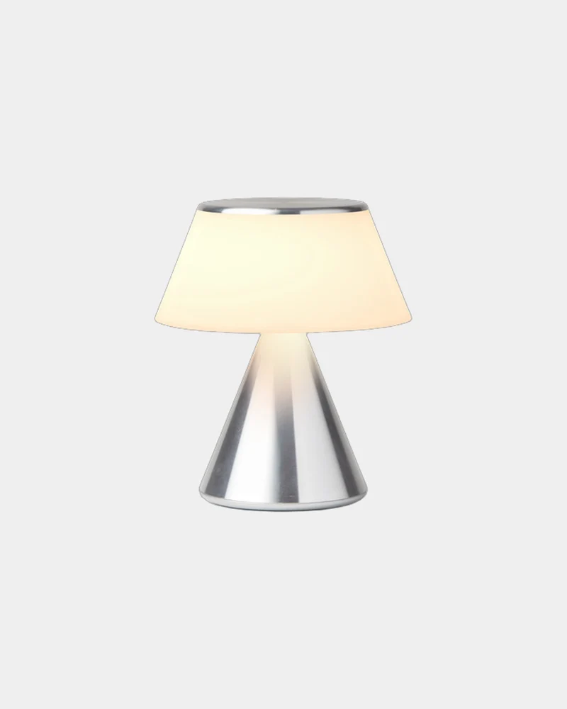 Lámpara LED aluminio Lexon Luma M para personalizar