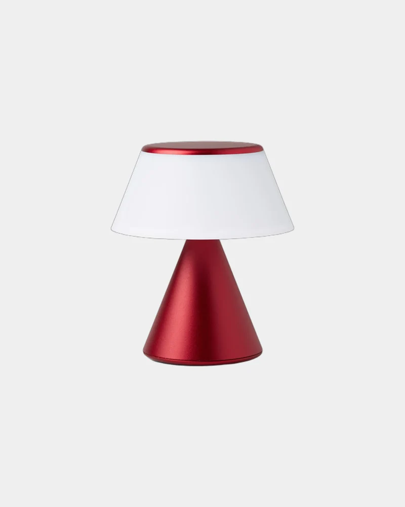 Lámpara LED aluminio Lexon Luma M para personalizar