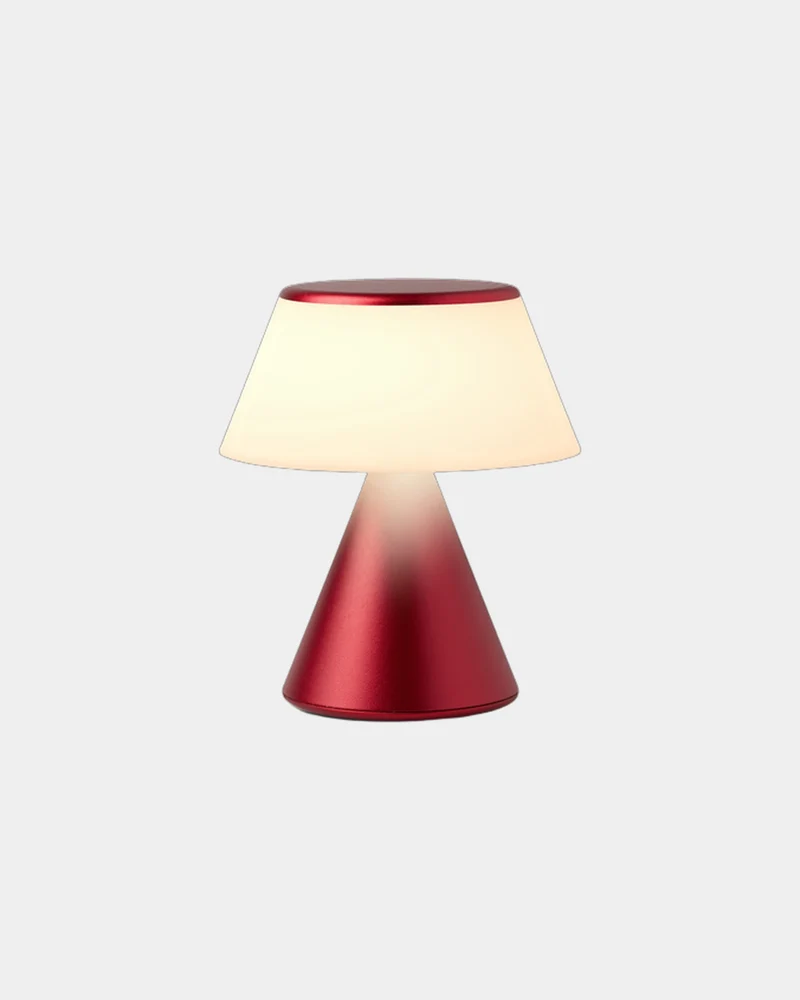 Lámpara LED aluminio Lexon Luma M para personalizar