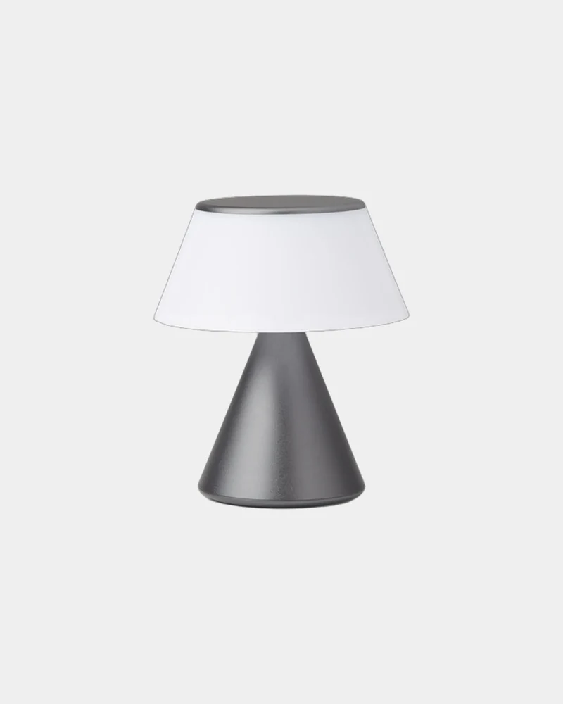Lámpara LED aluminio Lexon Luma M para personalizar