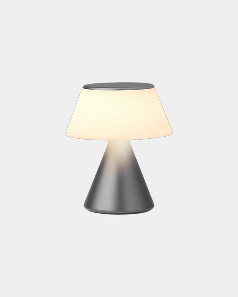 Lámpara LED aluminio Lexon Luma M para personalizar