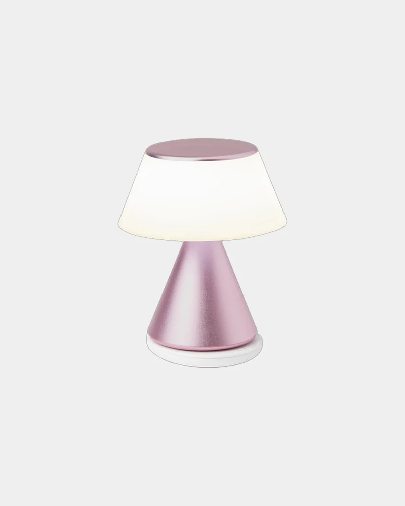 Lámpara LED aluminio Lexon Luma M para personalizar