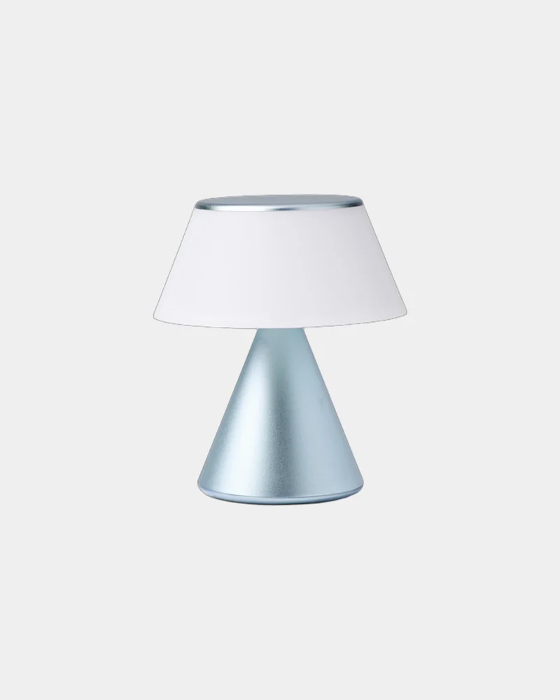 Lámpara LED aluminio Lexon Luma M para personalizar