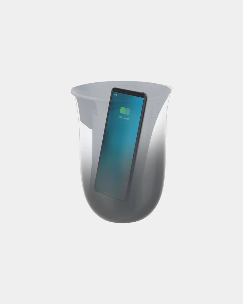 Cargador inalámbrico UV Lexon Oblio para personalizar