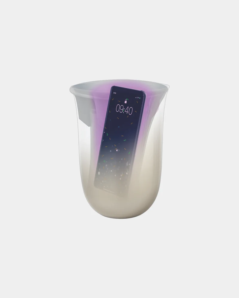 Cargador inalámbrico UV Lexon Oblio para personalizar