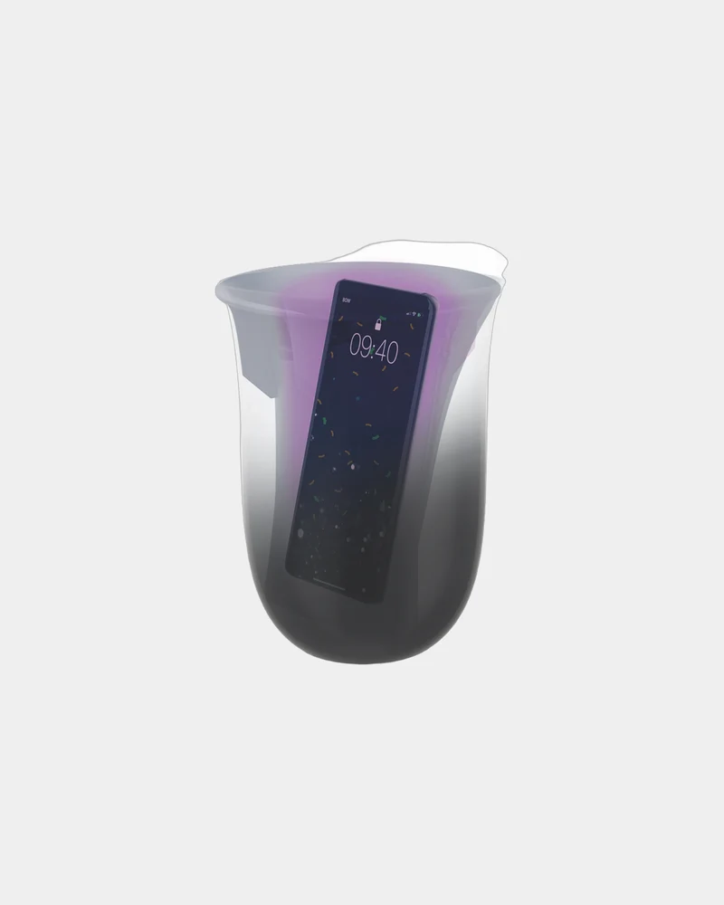 Cargador inalámbrico UV Lexon Oblio para personalizar