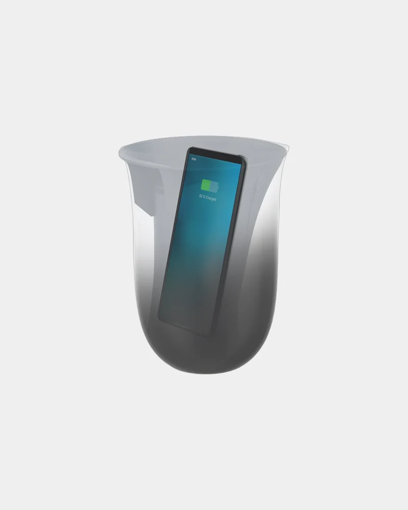 Cargador inalámbrico UV Lexon Oblio para personalizar