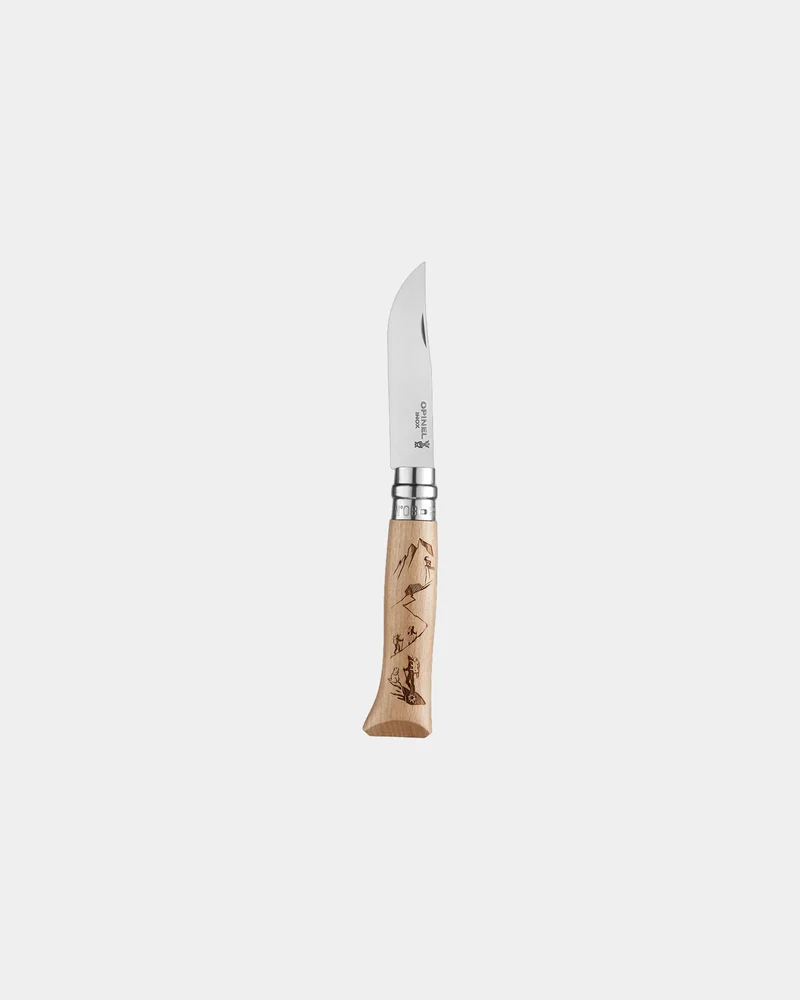 Cuchillo grabado Opinel N°08 Rando para personalizar