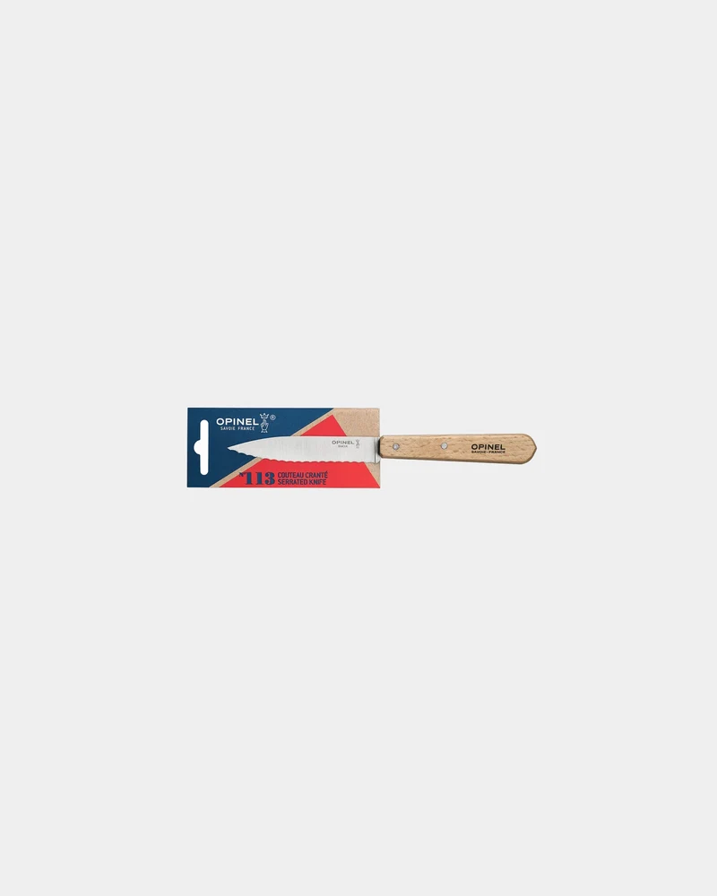Cuchillo dentado Opinel N°113 para personalizar