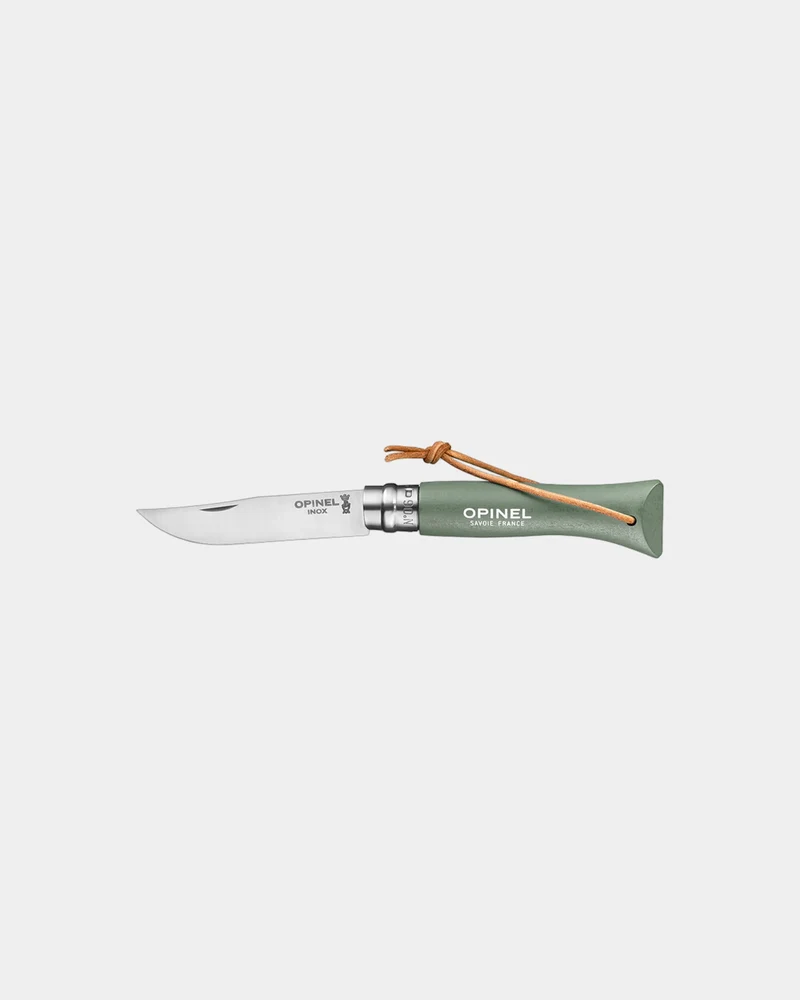 Cuchillo Opinel N°06 Baroudeur acero para personalizar