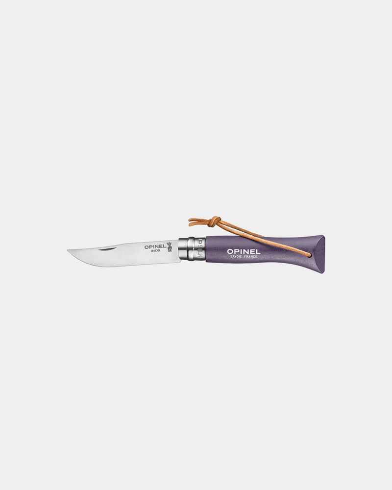 Cuchillo Opinel N°06 Baroudeur acero para personalizar