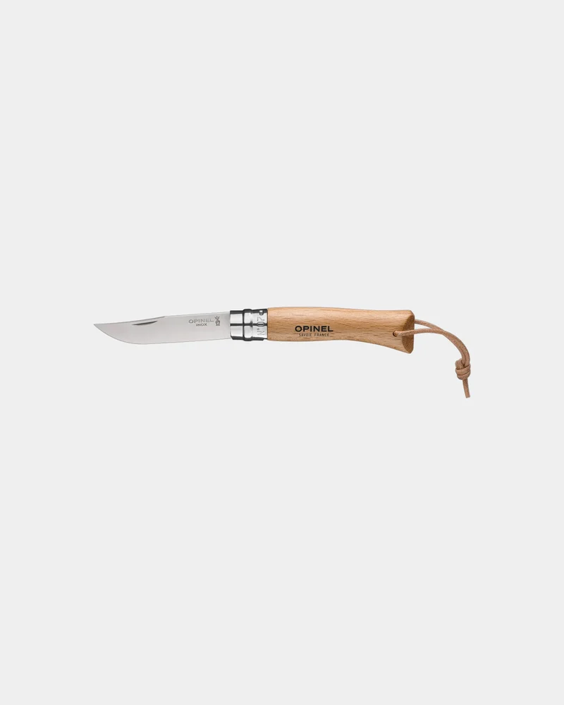 Cuchillo Opinel N°06 Baroudeur acero para personalizar