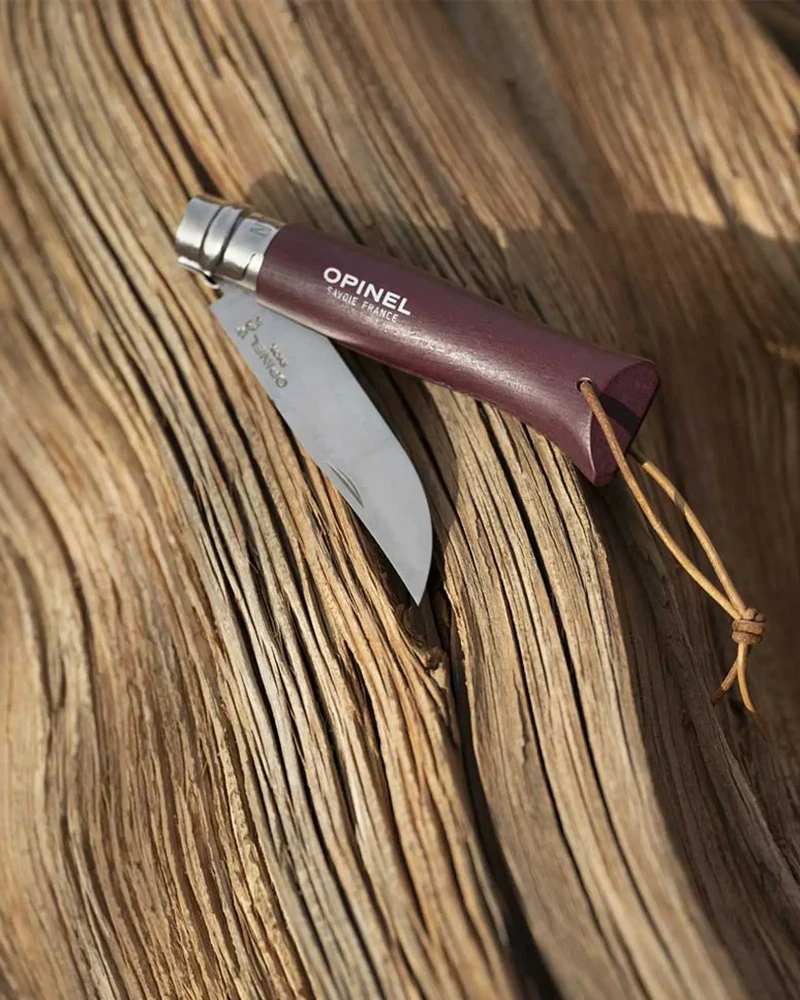 Cuchillo Opinel N°06 Baroudeur acero para personalizar