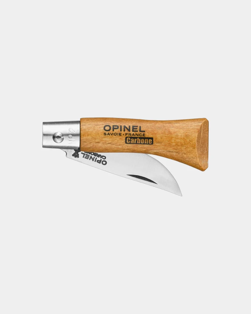 Cuchillo Opinel N°02 carbono para personalizar