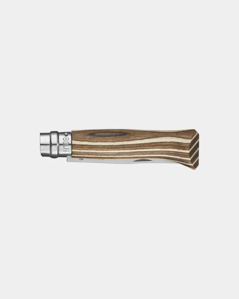 Cuchillo Opinel N°02 carbono para personalizar