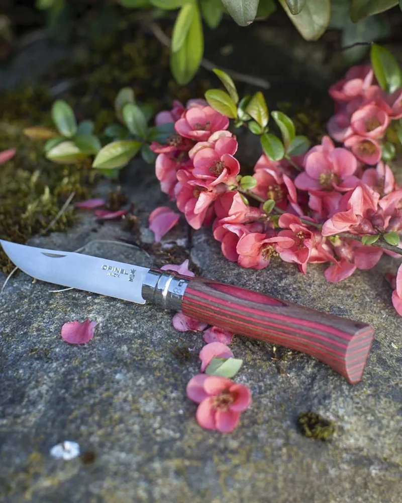 Cuchillo Opinel N°02 carbono para personalizar