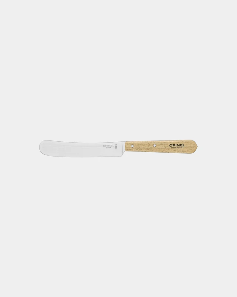 Cuchillo desayuno acero Opinel haya para personalizar