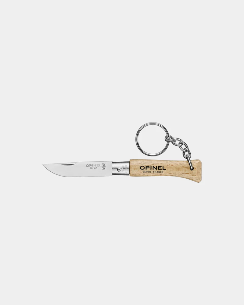 Llavero Opinel N°04 acero inoxidable para personalizar